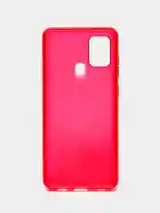Красный чехол на Samsung A01 / A21s / A51 / J2 core / J6+ / A70 / A20s / A40