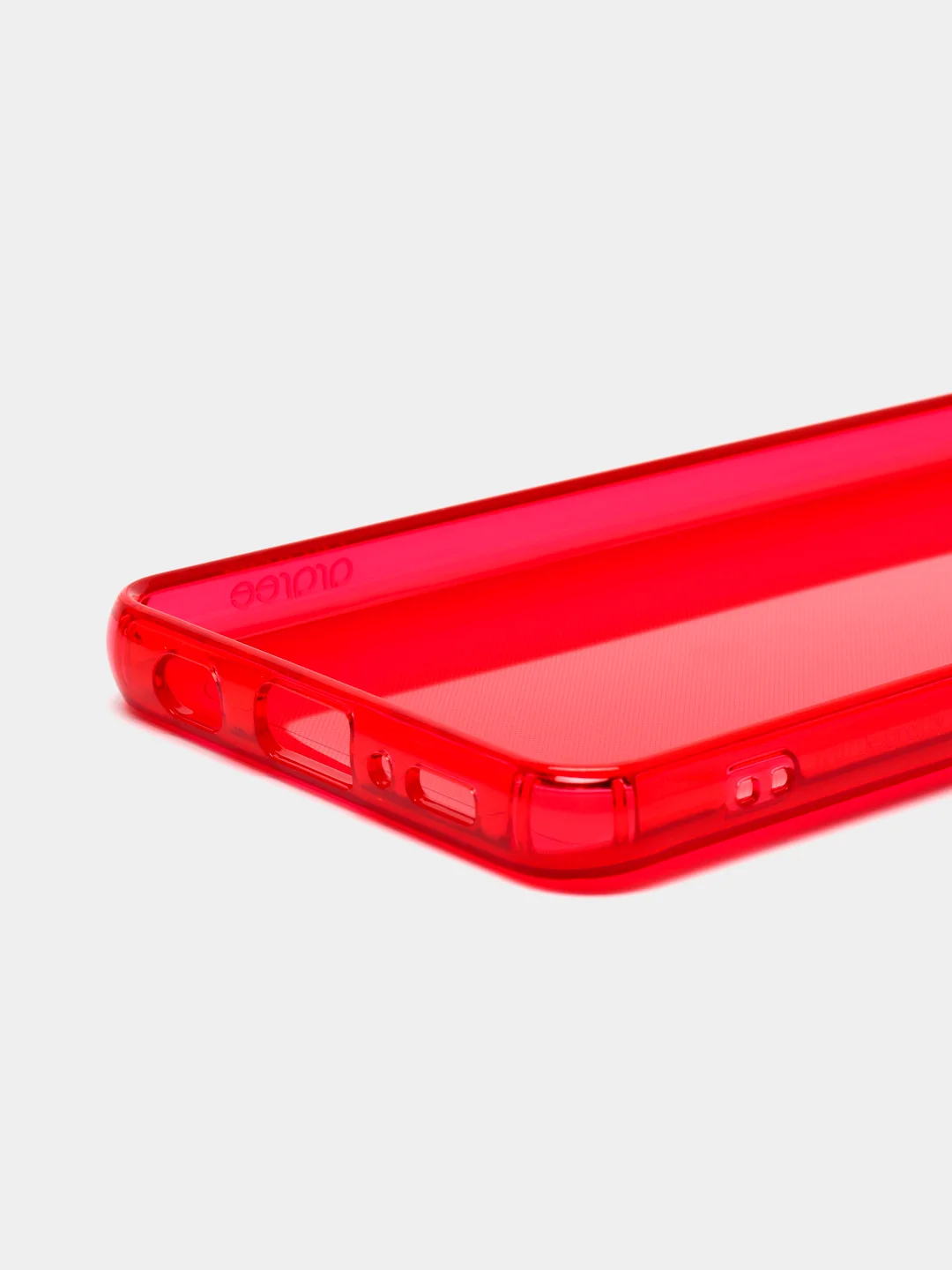 Красный чехол на Samsung A01 / A21s / A51 / J2 core / J6+ / A70 / A20s / A40
