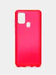 Красный чехол на Samsung A01 / A21s / A51 / J2 core / J6+ / A70 / A20s / A40