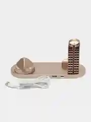 Пудровый беспроводная зарядка, док-станция для iPhone, Android, iWatch и AirPods