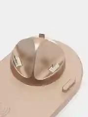 Пудровый беспроводная зарядка, док-станция для iPhone, Android, iWatch и AirPods