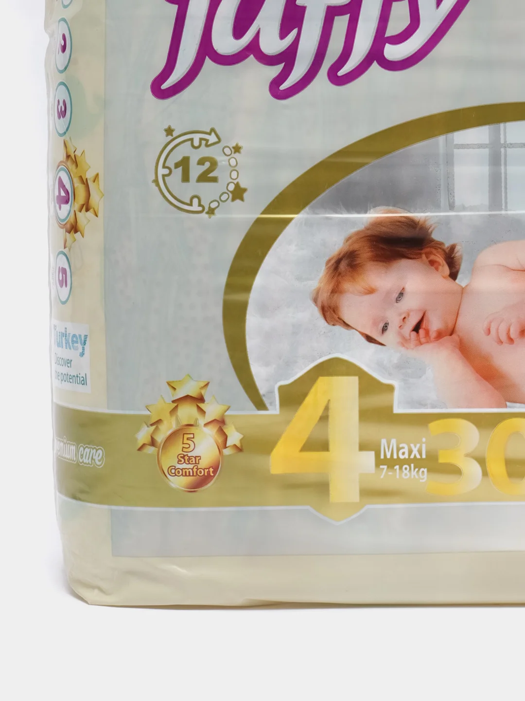 Подгузники  мaxi 4, 7-18 кг, 30 штук