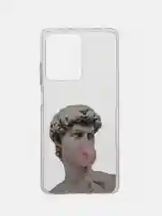 Алый силиконовый чехол для Xiaomi Note 12 5G / POCO X5 5G (Сяоми Нот 12 5 Джи / Поко Х5), с принтом, с рисунком