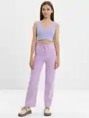 Фиолетовый джинсы женские