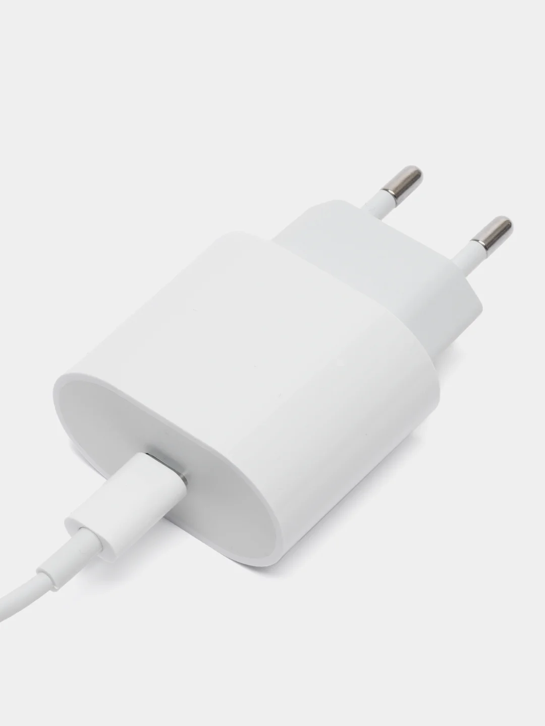 Комплект зарядного устройства для iPhone (Айфон): блок, кабель