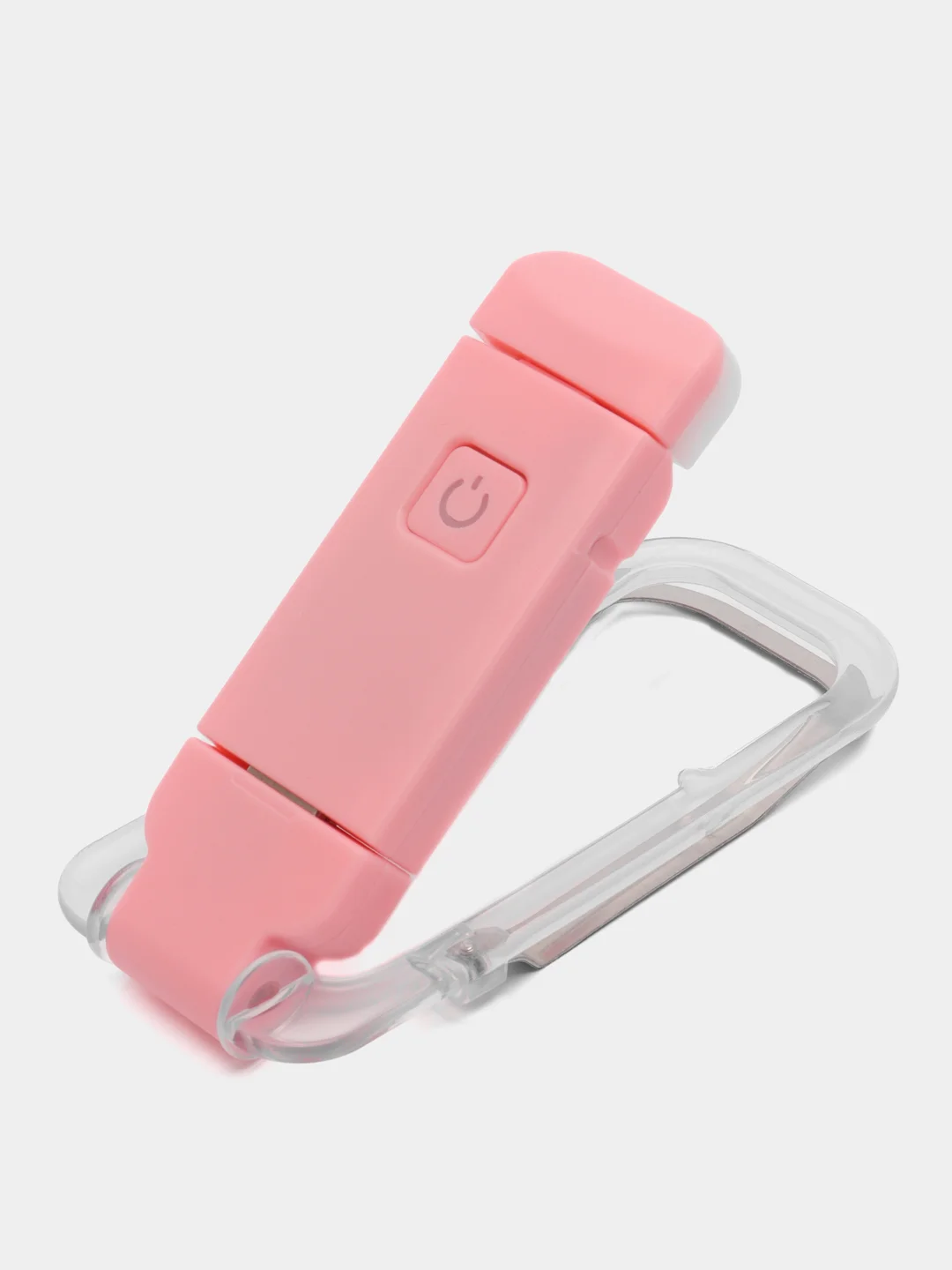 Розовый лампа для чтения, на прищепке, USB