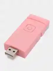 Розовый лампа для чтения, на прищепке, USB