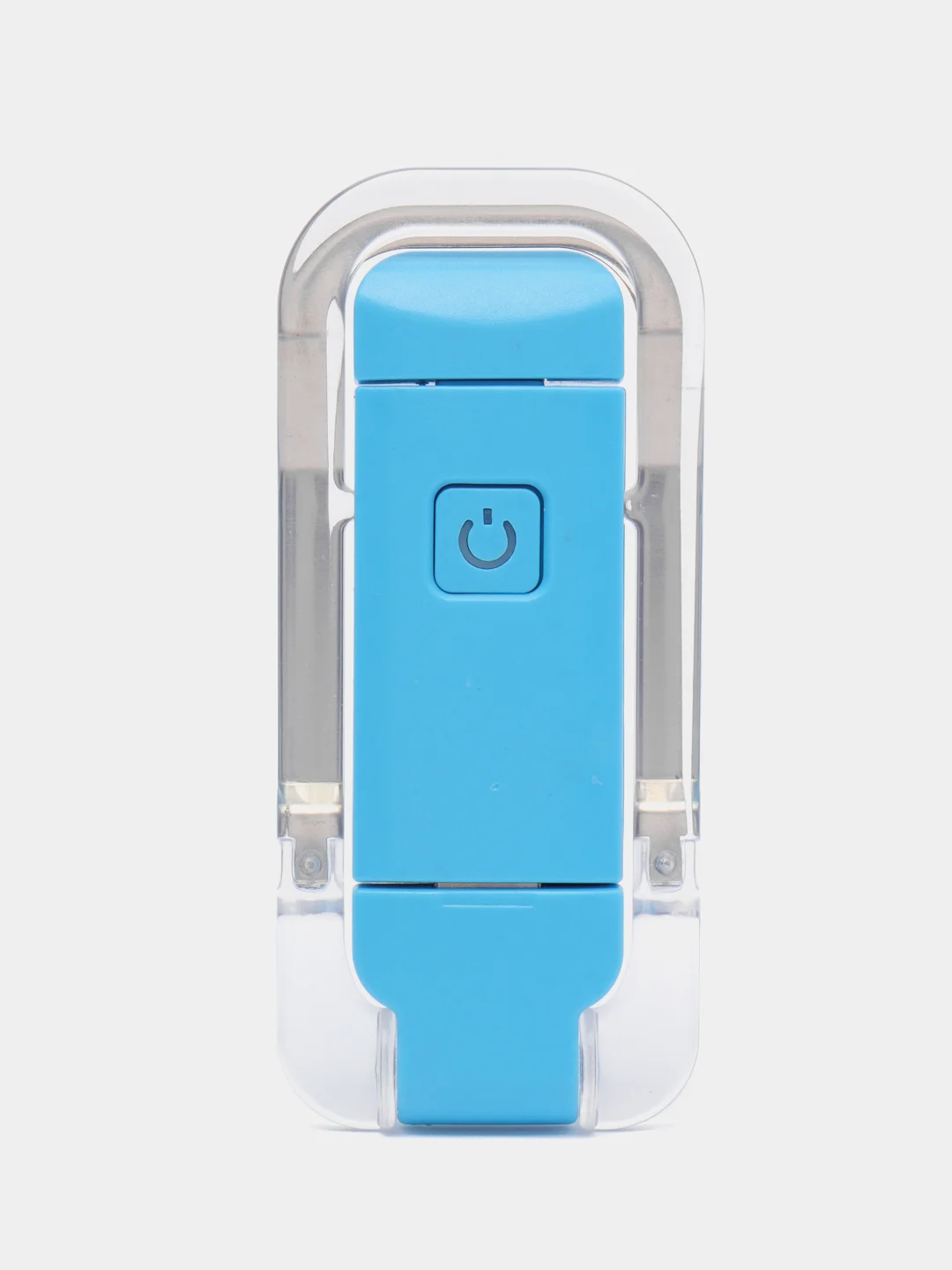 Голубой лампа для чтения, на прищепке, USB