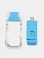 Голубой лампа для чтения, на прищепке, USB