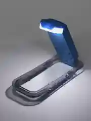 Голубой лампа для чтения, на прищепке, USB
