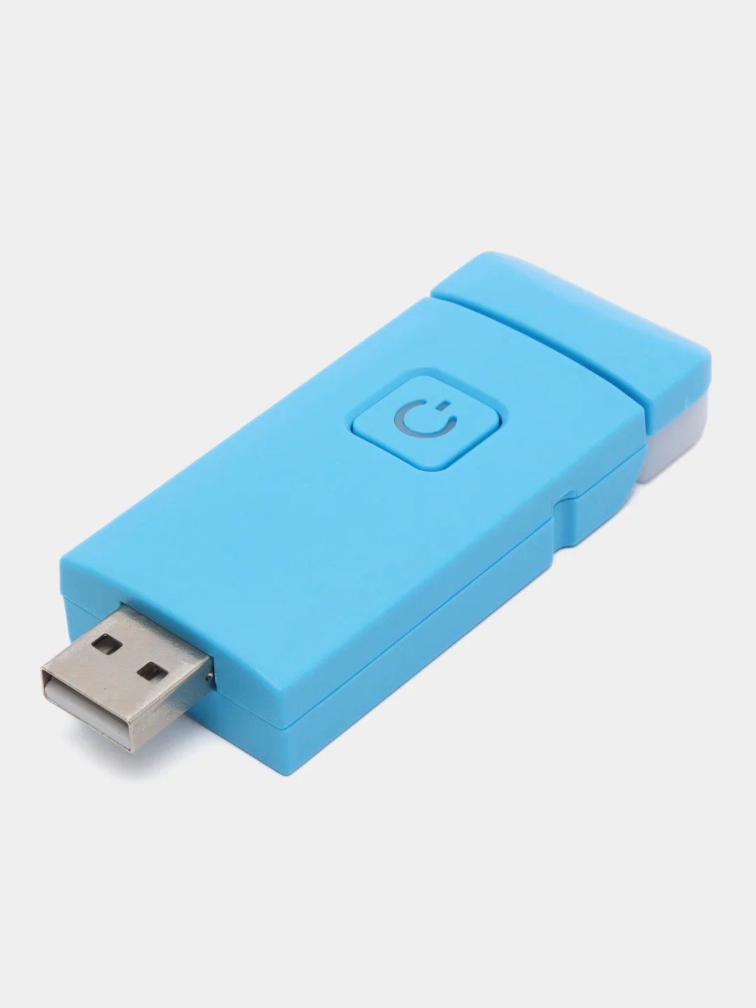 Голубой лампа для чтения, на прищепке, USB