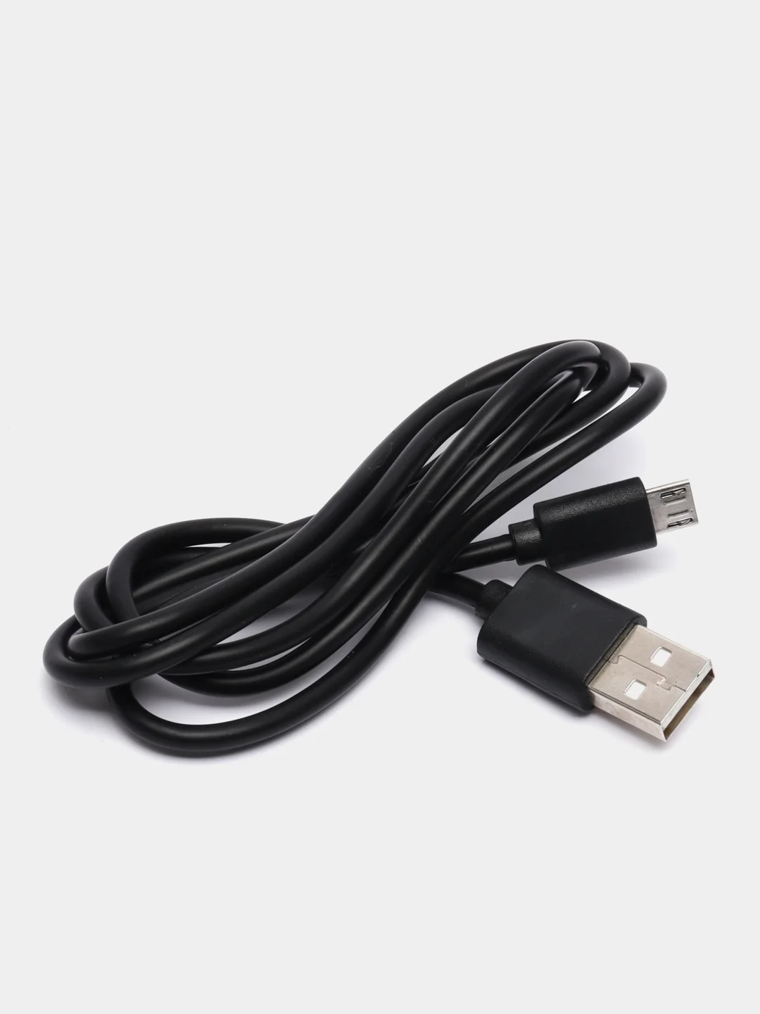 Черный кабель с быстрой зарядкой USB-Type-C, USB-lightning, USB-MicroUSB