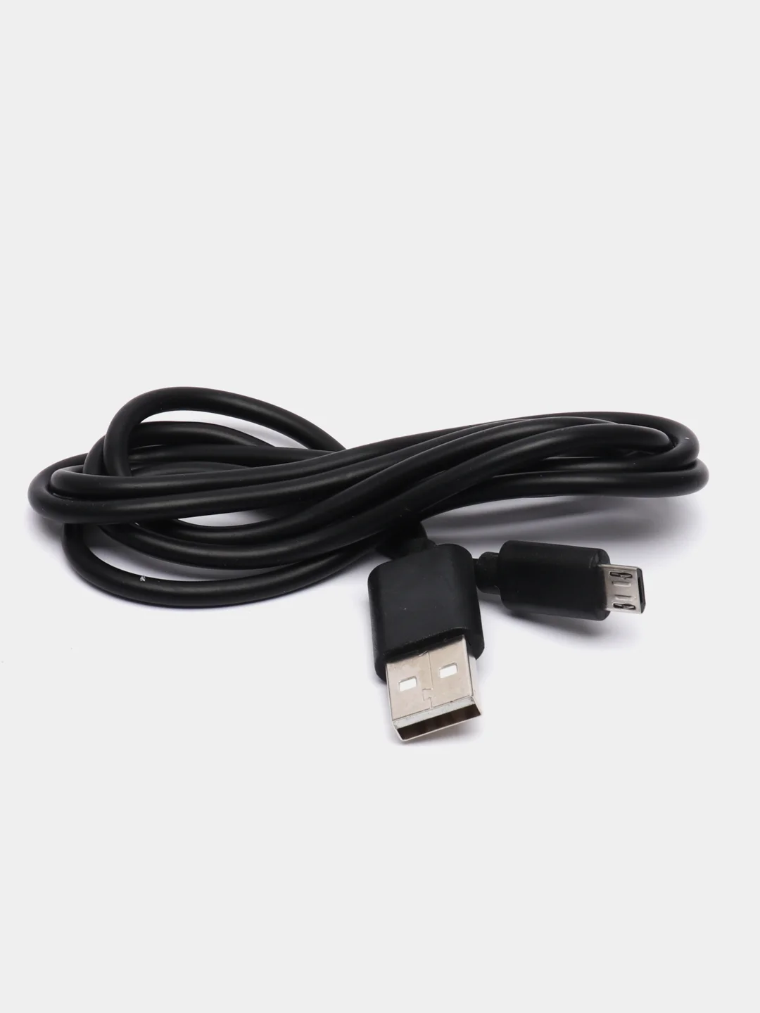 Черный кабель с быстрой зарядкой USB-Type-C, USB-lightning, USB-MicroUSB