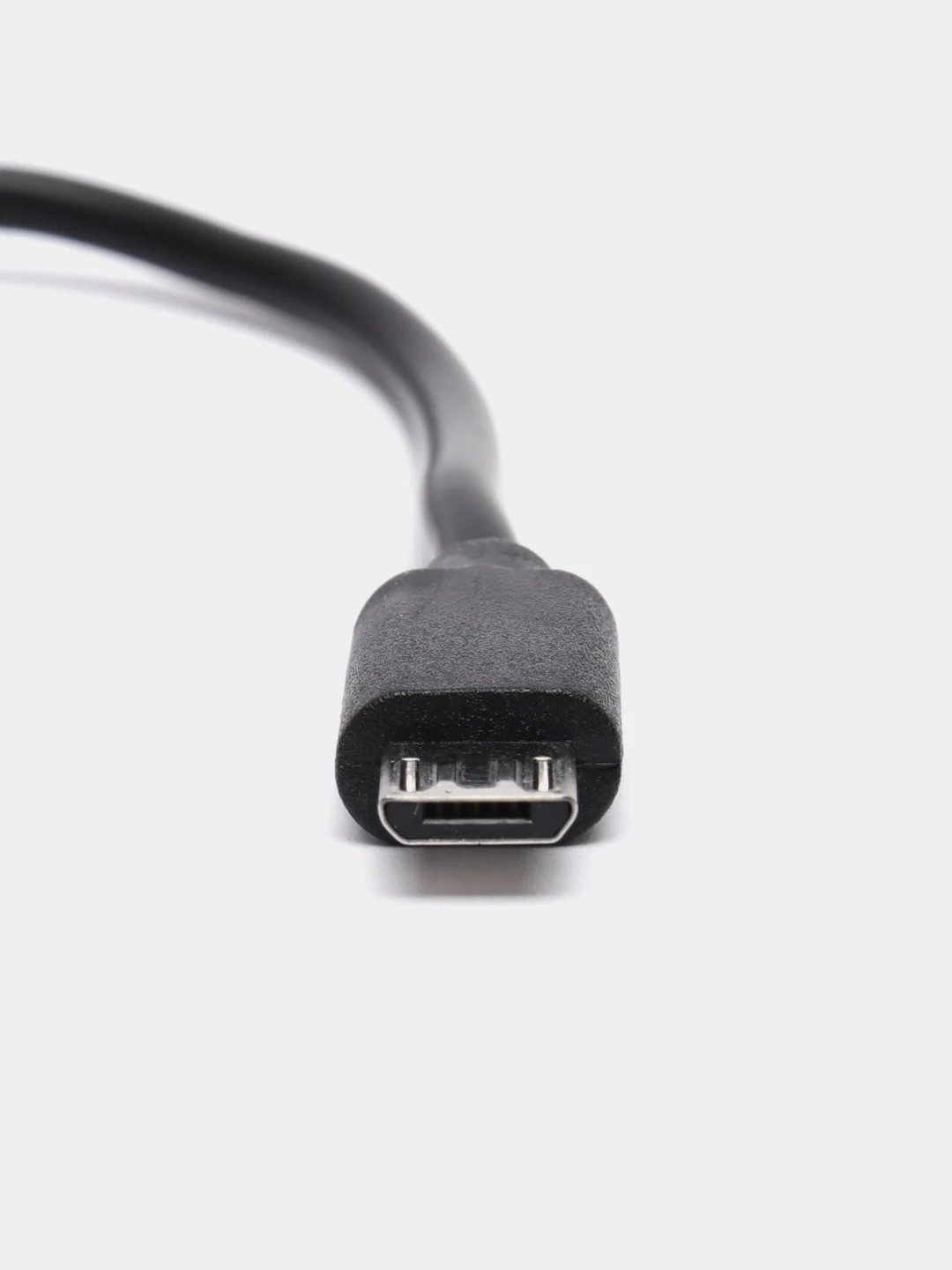 Черный кабель с быстрой зарядкой USB-Type-C, USB-lightning, USB-MicroUSB