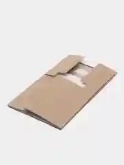 Белый коробка для торта, 4 окна с ручками, 25 х 25 х 20