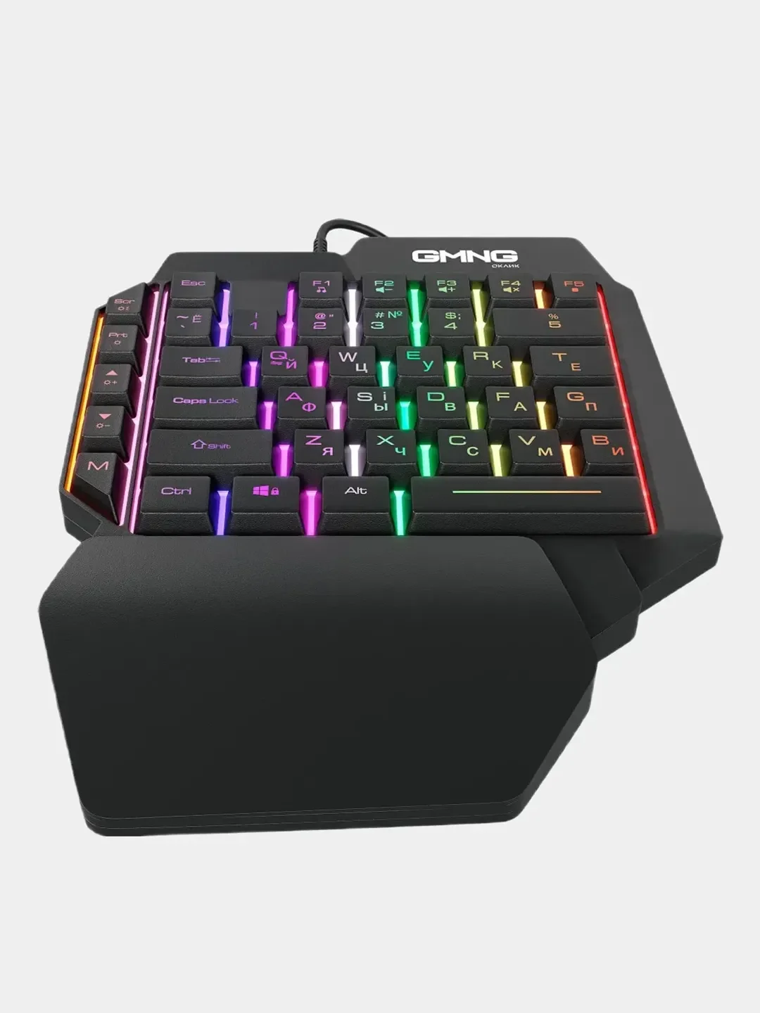Черный игровой блок Oklick 705GK, черный, USB