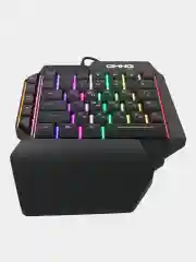 Черный игровой блок Oklick 705GK, черный, USB