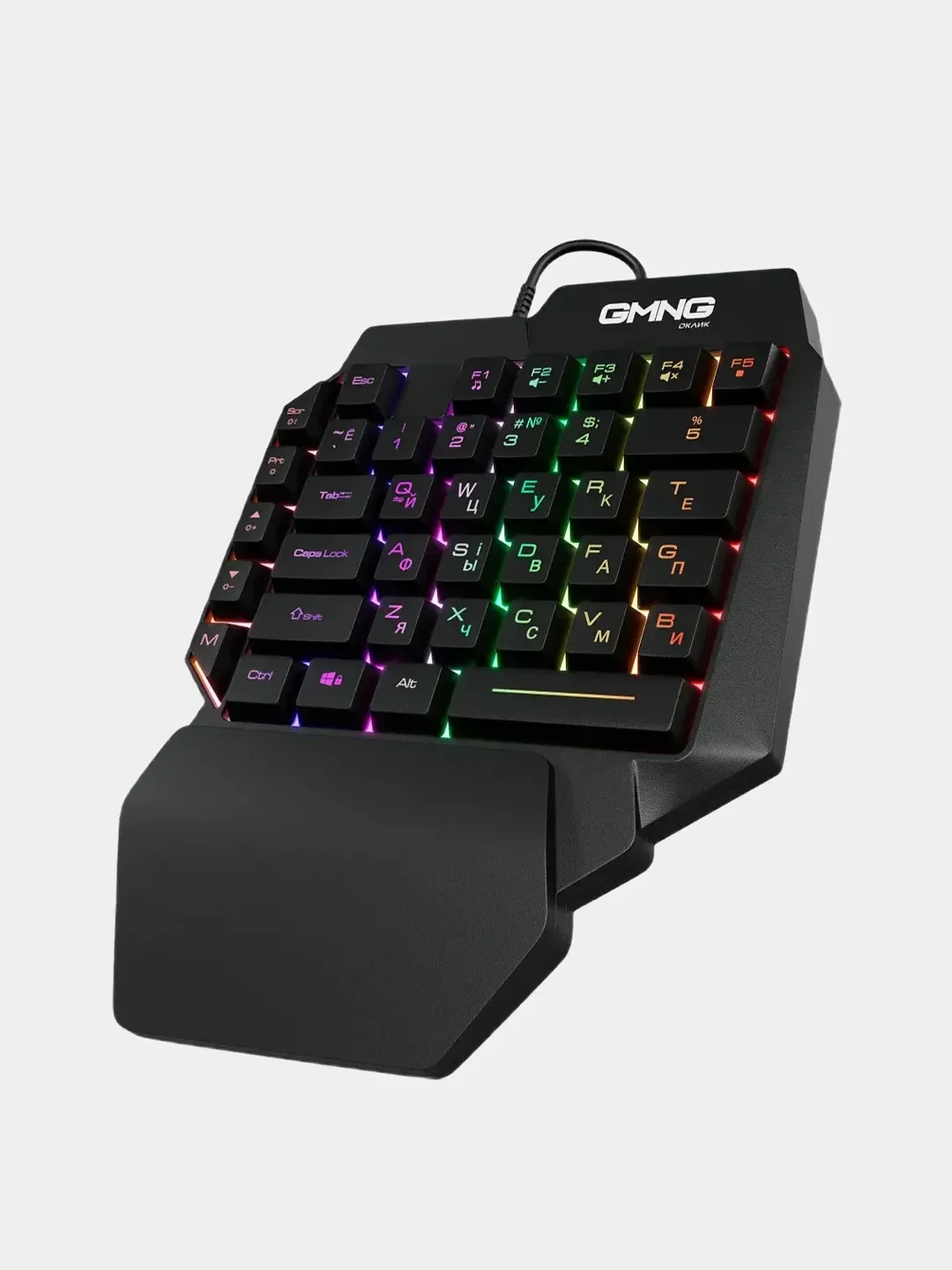 Черный игровой блок Oklick 705GK, черный, USB