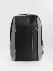 Серый рюкзак мужской, офисный, студенческий, с Usb, для ноутбука