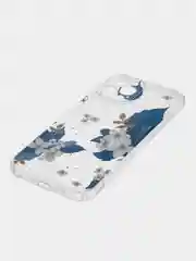 Темно-синий чехол для айфон (iPhone) 11, 14, 15, 6s, 7/8 Plus, 13 Pro Max XR 12 Mini силиконовый