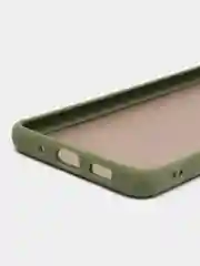 Зеленый чехол для Samsung S20+ (S20 Plus) матовый противоударный