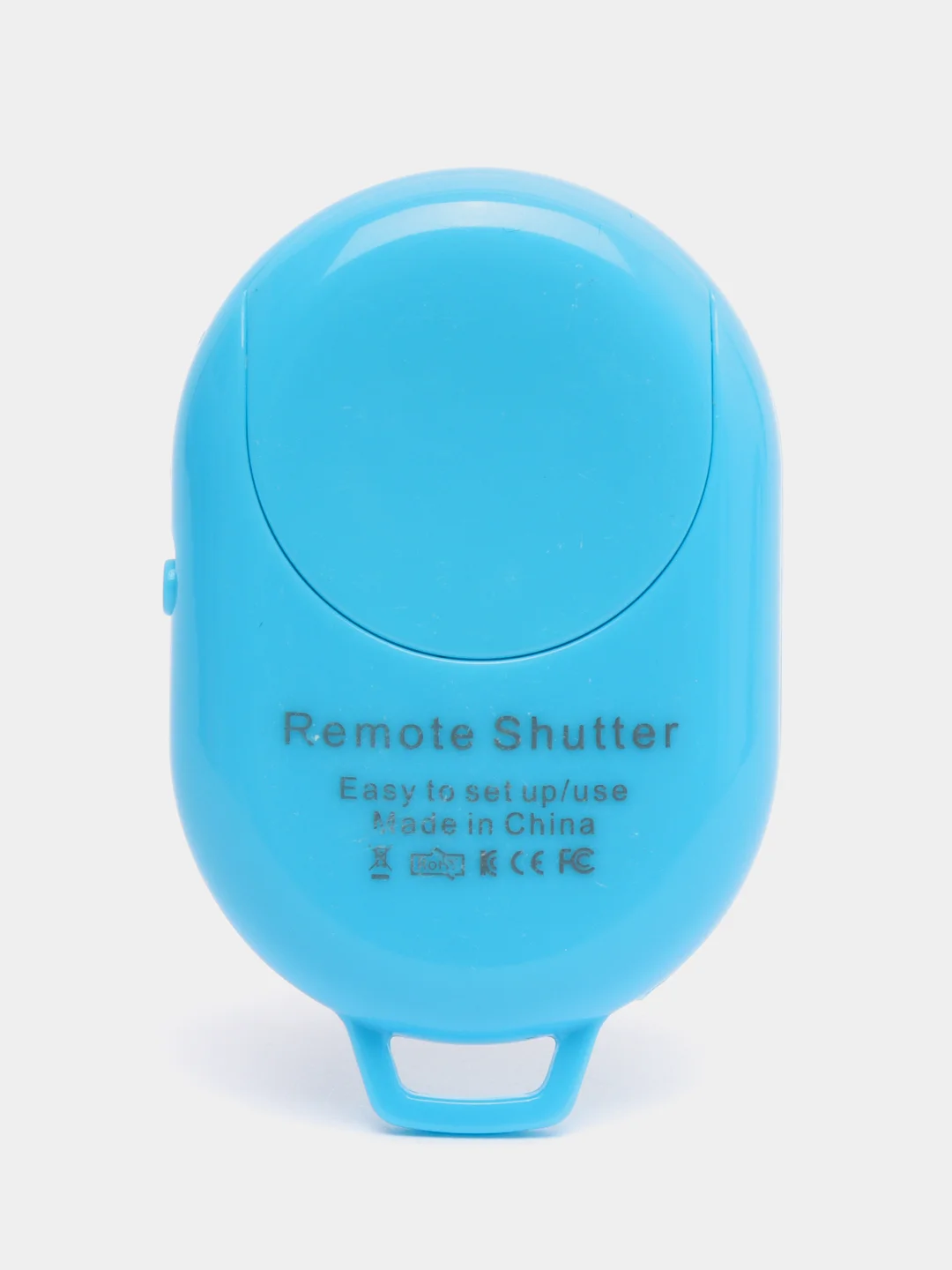 Голубой кнопка для селфи/ Блютуз пульт / Селфи кнопка / Пульт Bluetooth для селфипалки / Монопода