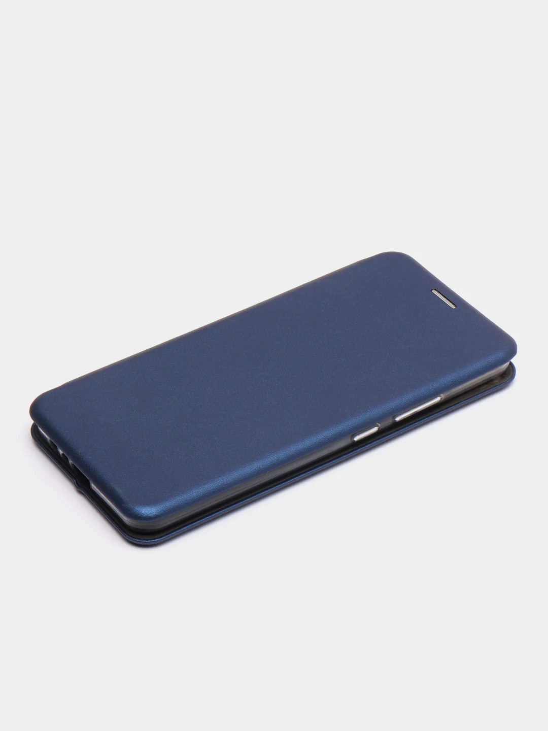 Синий чехол книжка для Realme C20 / Реалми С20 Золотой Красный Синий цвета с карманом