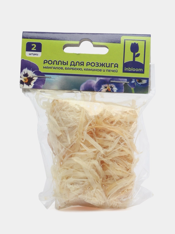 Роллы для розжига мангалов, барбекю, каминов, печей, 2 шт