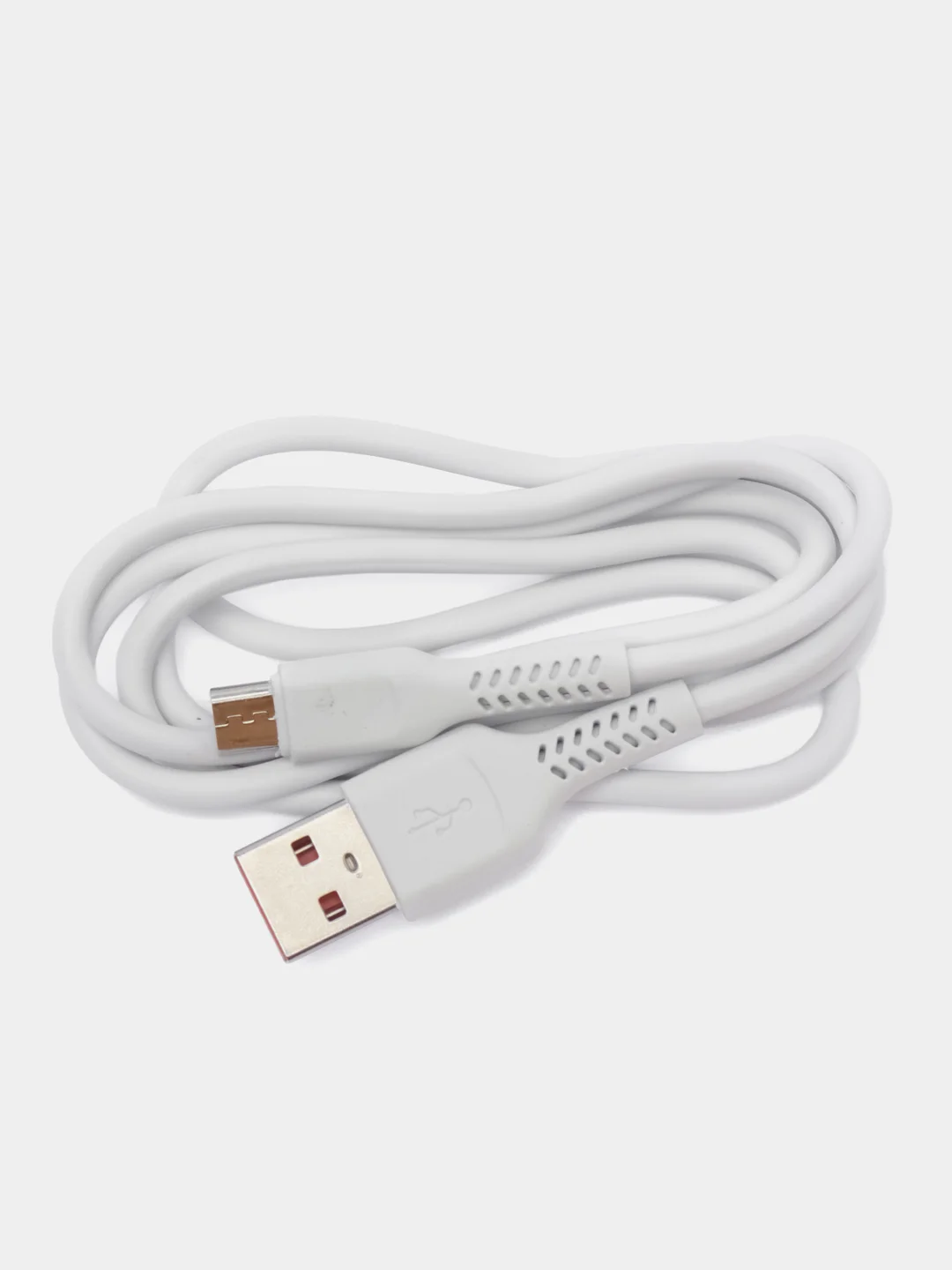 Белый кабель micro-USB More choice K16, 2.0 A, 1 м, USB 2.0
