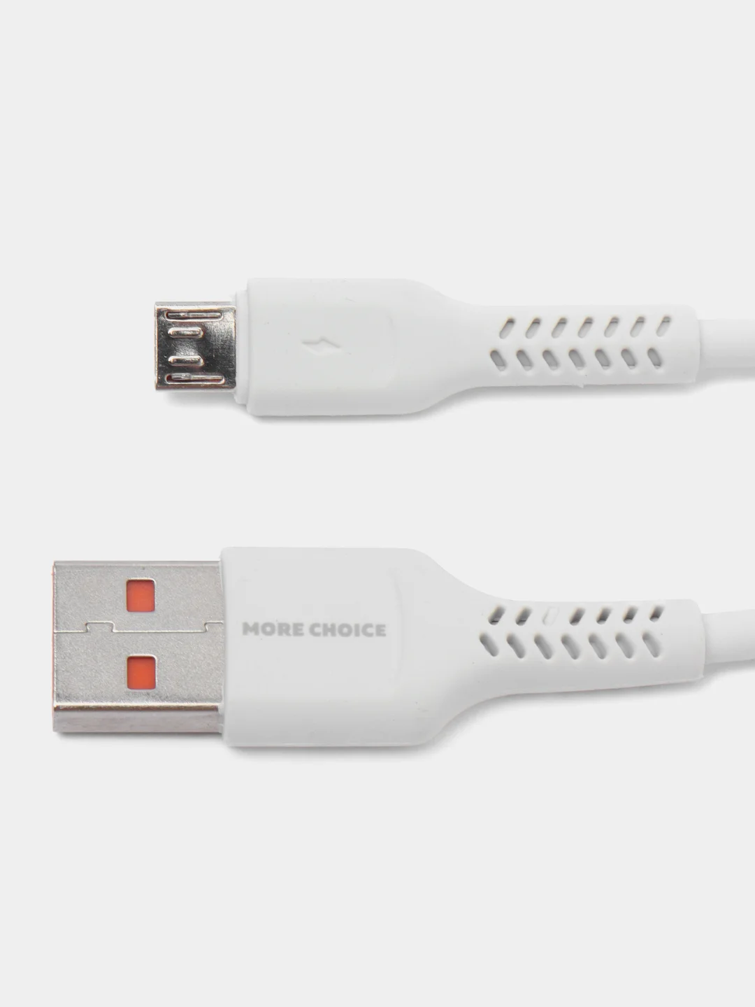 Белый кабель micro-USB More choice K16, 2.0 A, 1 м, USB 2.0