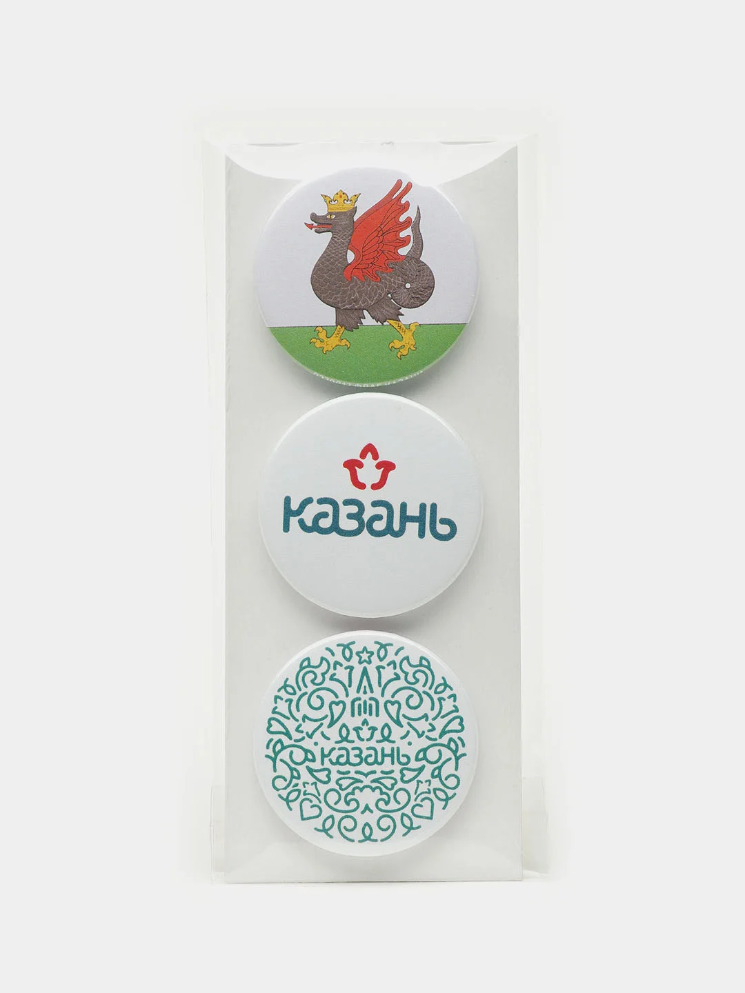 Набор значков "Казань", 37 мм