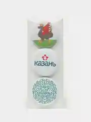 Набор значков "Казань", 37 мм