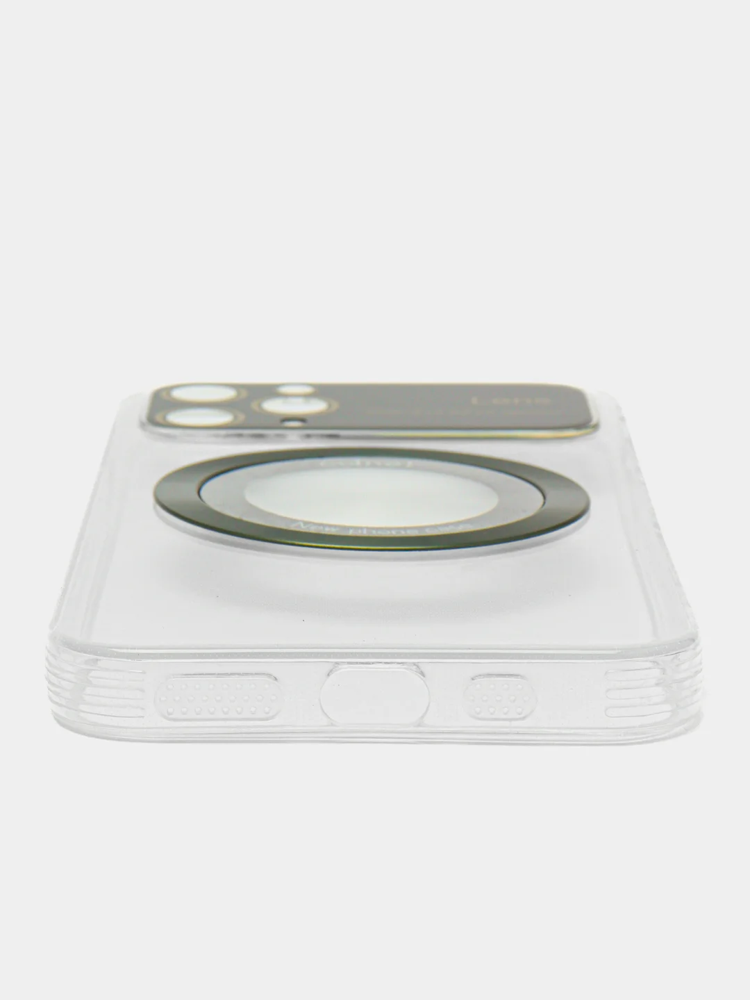 Зеленый чехол Magsafe iPhone 14 13 12 11 Pro Max Mini Plus + магсейф айфон прозрачный