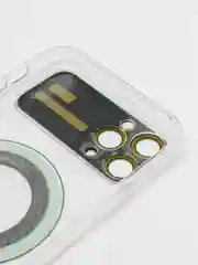 Зеленый чехол Magsafe iPhone 14 13 12 11 Pro Max Mini Plus + магсейф айфон прозрачный