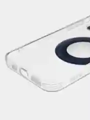 Фиолетовый чехол Magsafe iPhone 14 13 12 11 Pro Max Mini Plus + магсейф айфон прозрачный