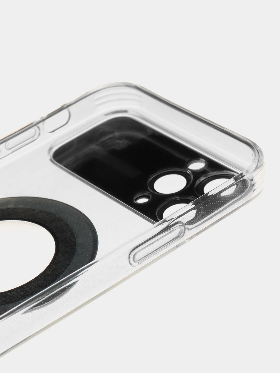 Голубой чехол Magsafe iPhone 14 13 12 11 Pro Max Mini Plus + магсейф айфон прозрачный