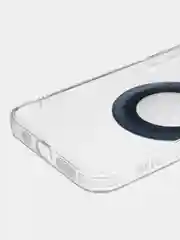 Голубой чехол Magsafe iPhone 14 13 12 11 Pro Max Mini Plus + магсейф айфон прозрачный