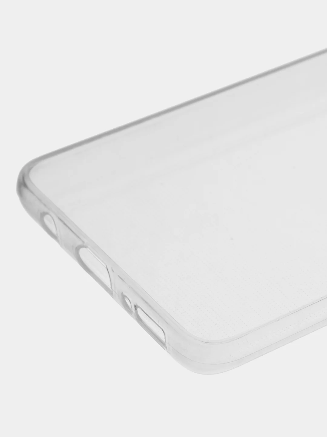 Прозрачный чехол силиконовый для Samsung Galaxy A51 накладка бампер прозрачный / черный / голубой
