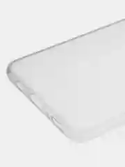 Прозрачный чехол силиконовый для Samsung Galaxy A51 накладка бампер прозрачный / черный / голубой