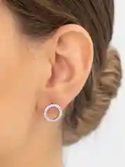 Серебряный серьги женские, серьги-гвоздики