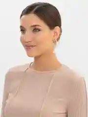 Серьги длинные, висячие, вечерние сережки в форме листика