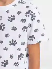 Слоновая кость футболка для мальчика