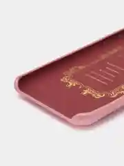 Розовый кожаный чехол для iPhone 6 / 6s / 7 Plus / 8 Plus