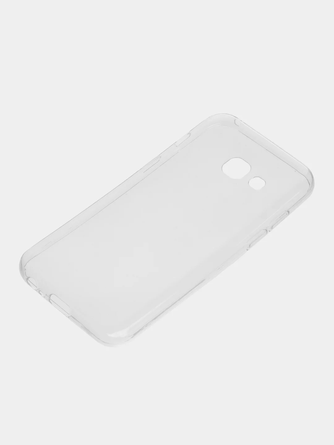 Красный cиликоновый чехол на Samsung Galaxy A3(2017)