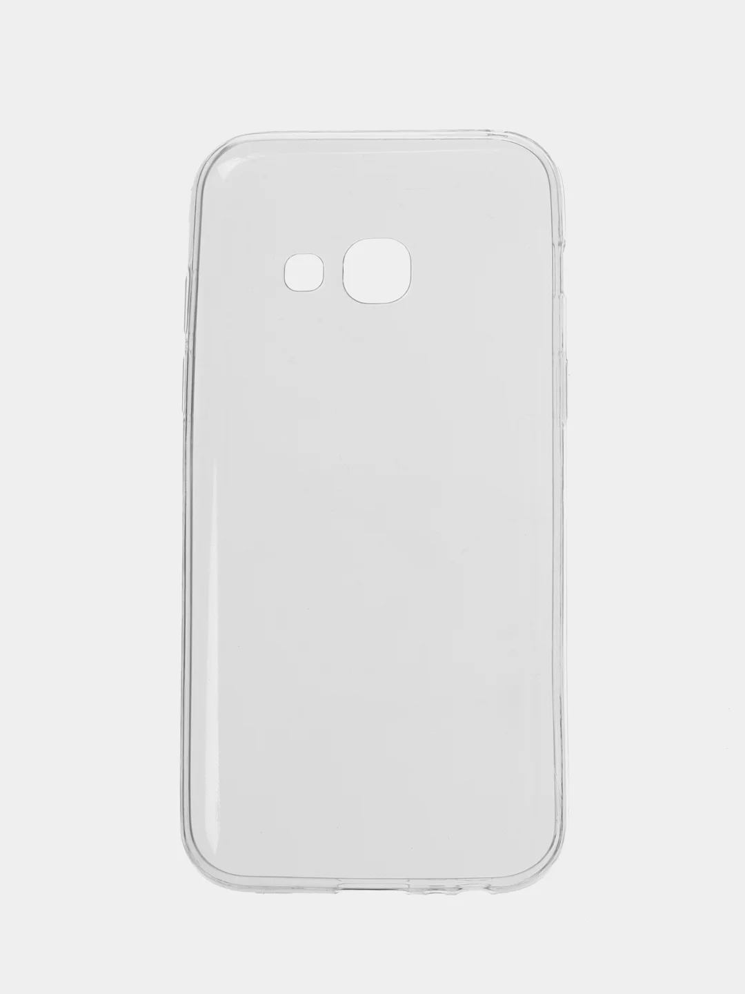 Красный cиликоновый чехол на Samsung Galaxy A3(2017)