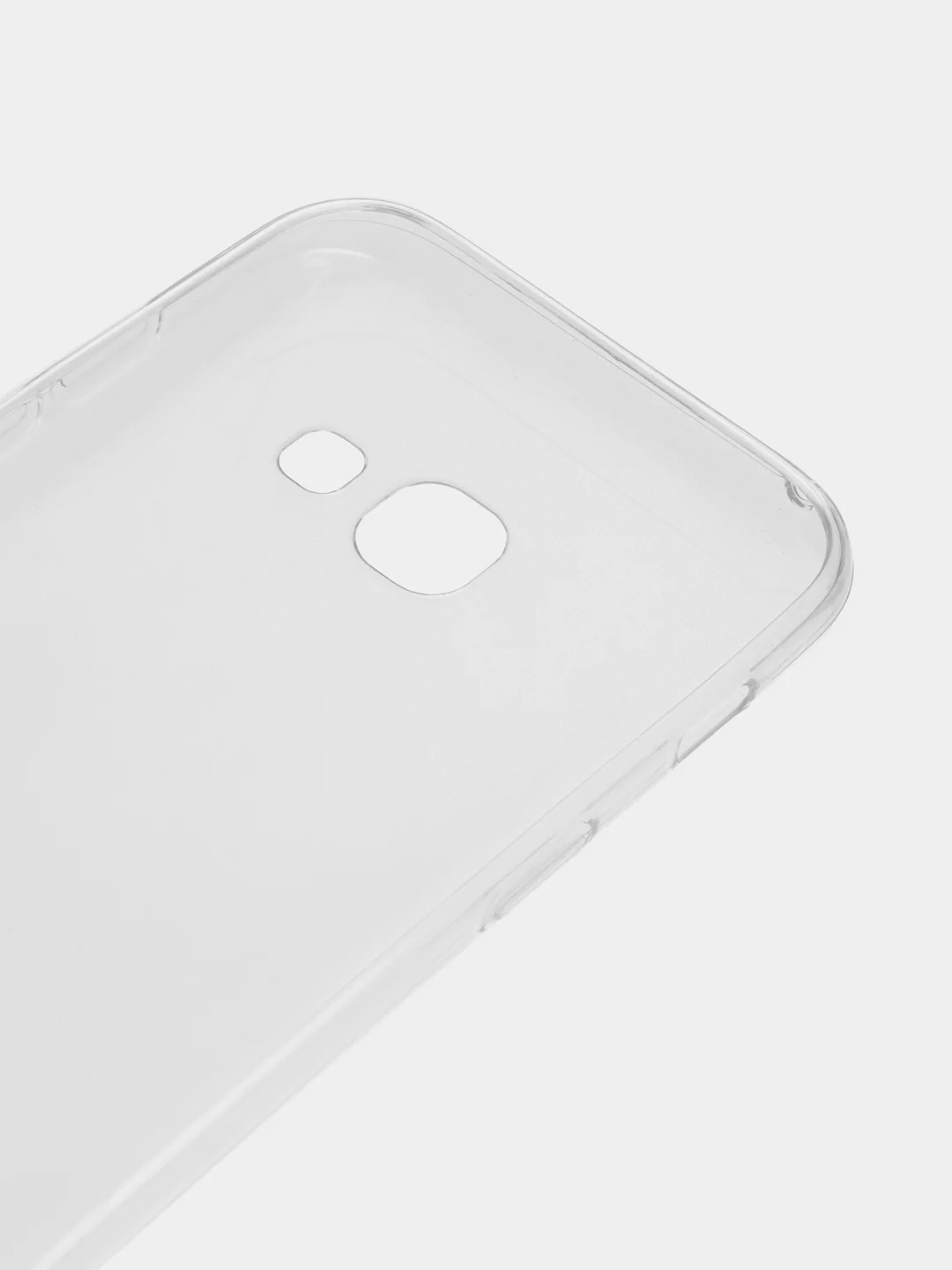 Красный cиликоновый чехол на Samsung Galaxy A3(2017)