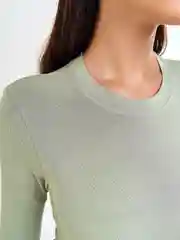 Зеленый лонгслив женский, кофта, водолазка