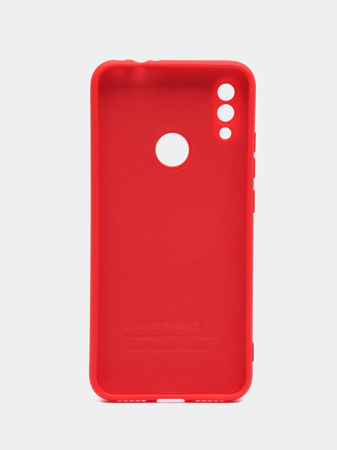 Багровый чехол силиконовый для Xiaomi Redmi Note 7, Redmi Note 7 Pro (Сяоми Редми Нот 7, 7 Про)