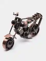 Белый украшение интерьера байк, мотоцикл "Harley Davidson", "Урал", "Hand Made", Пушка