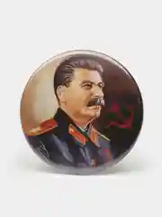 Набор из трёх значков "Сталин", 37 мм